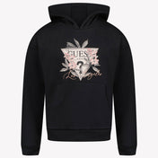 Guess Enfant Filles Pull-over Noir