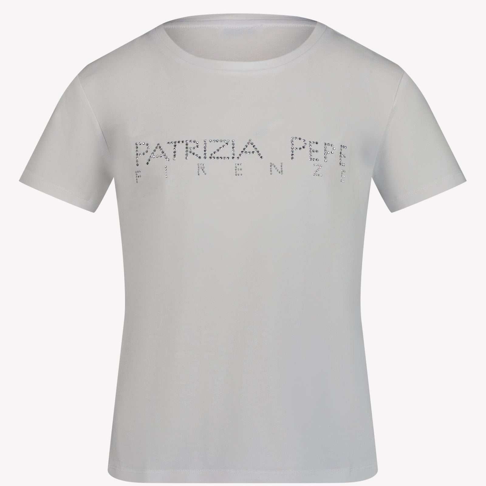 Patrizia Pepe Kinder Meisjes T-shirt Wit 6Y