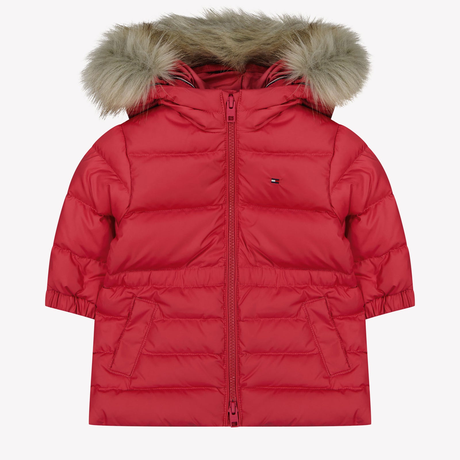 Tommy Hilfiger Baby Mädchen Winterjacke Fuchsia