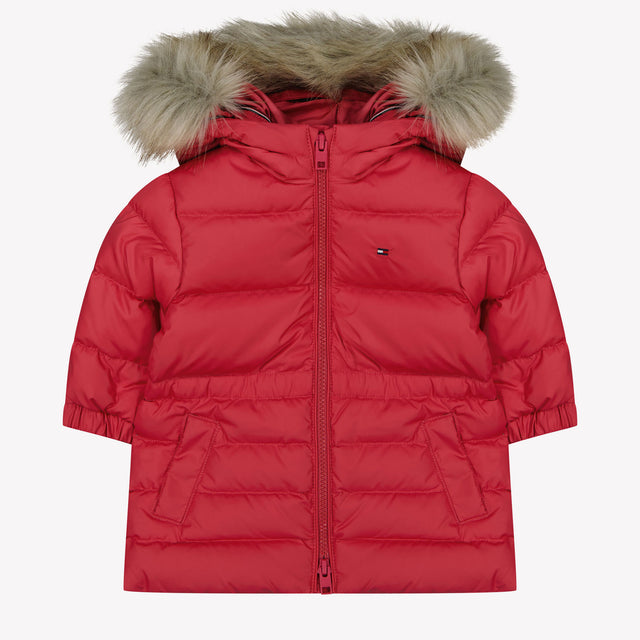 Tommy Hilfiger Chicas de niña chaqueta de invierno fucsia