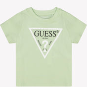 Guess Baby Jungen T-Shirt Hellgrün