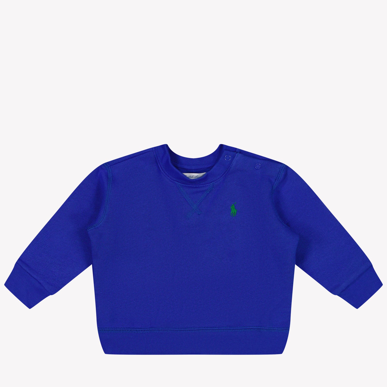 Ralph Lauren Bébé Garçons Pull Bleu Cobalt