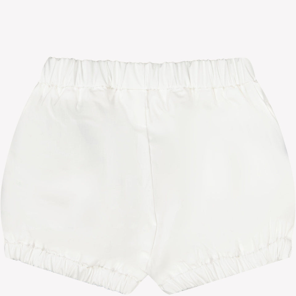 Moncler Baby Meisjes Shorts Wit