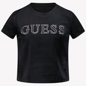 Guess Chicas Camiseta Negro