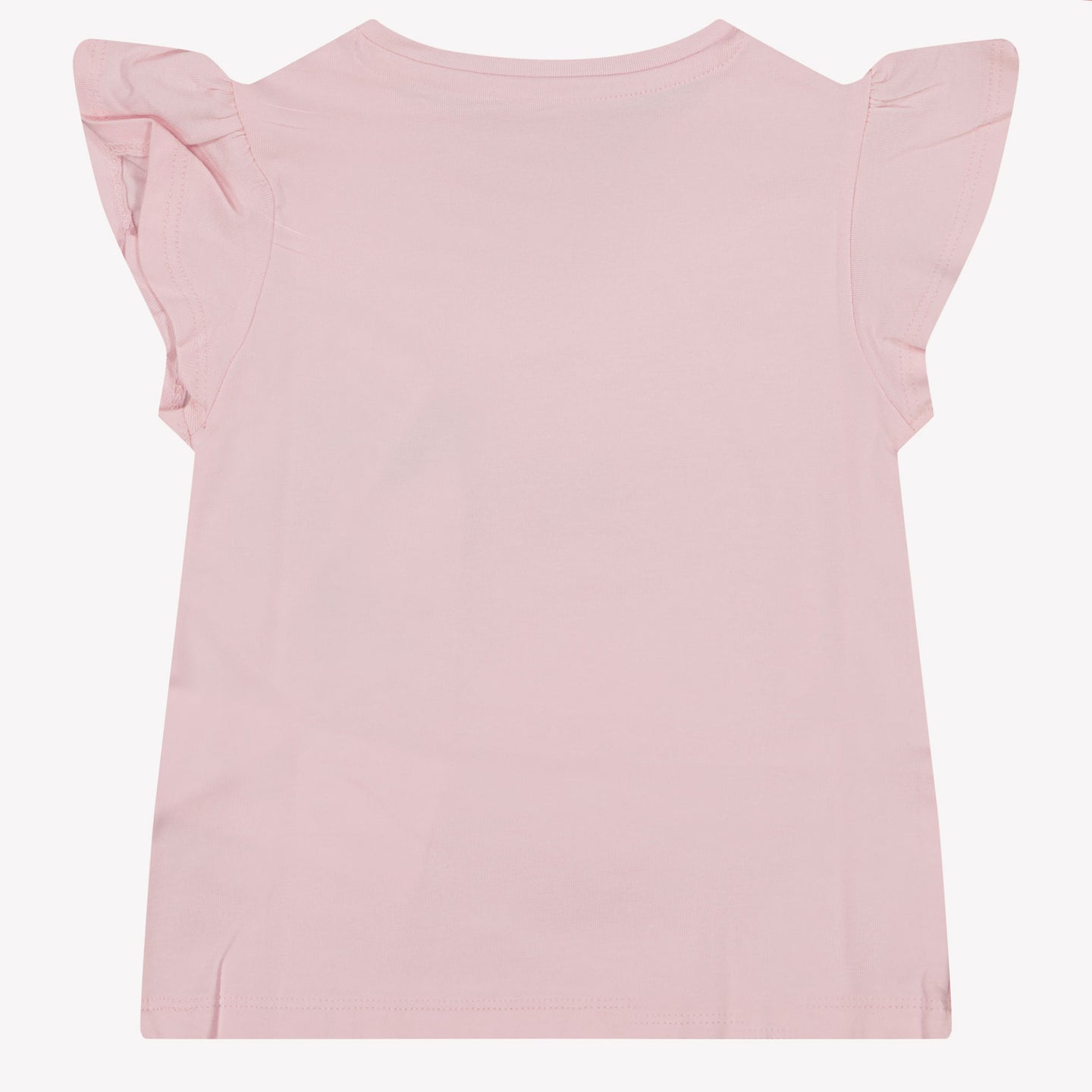 Guess Bébé Filles T-shirt Rose Léger