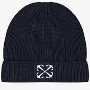 Off-White Ragazzi Cappuccio Navy