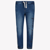 Palm Angels Jungen Jeans Blau