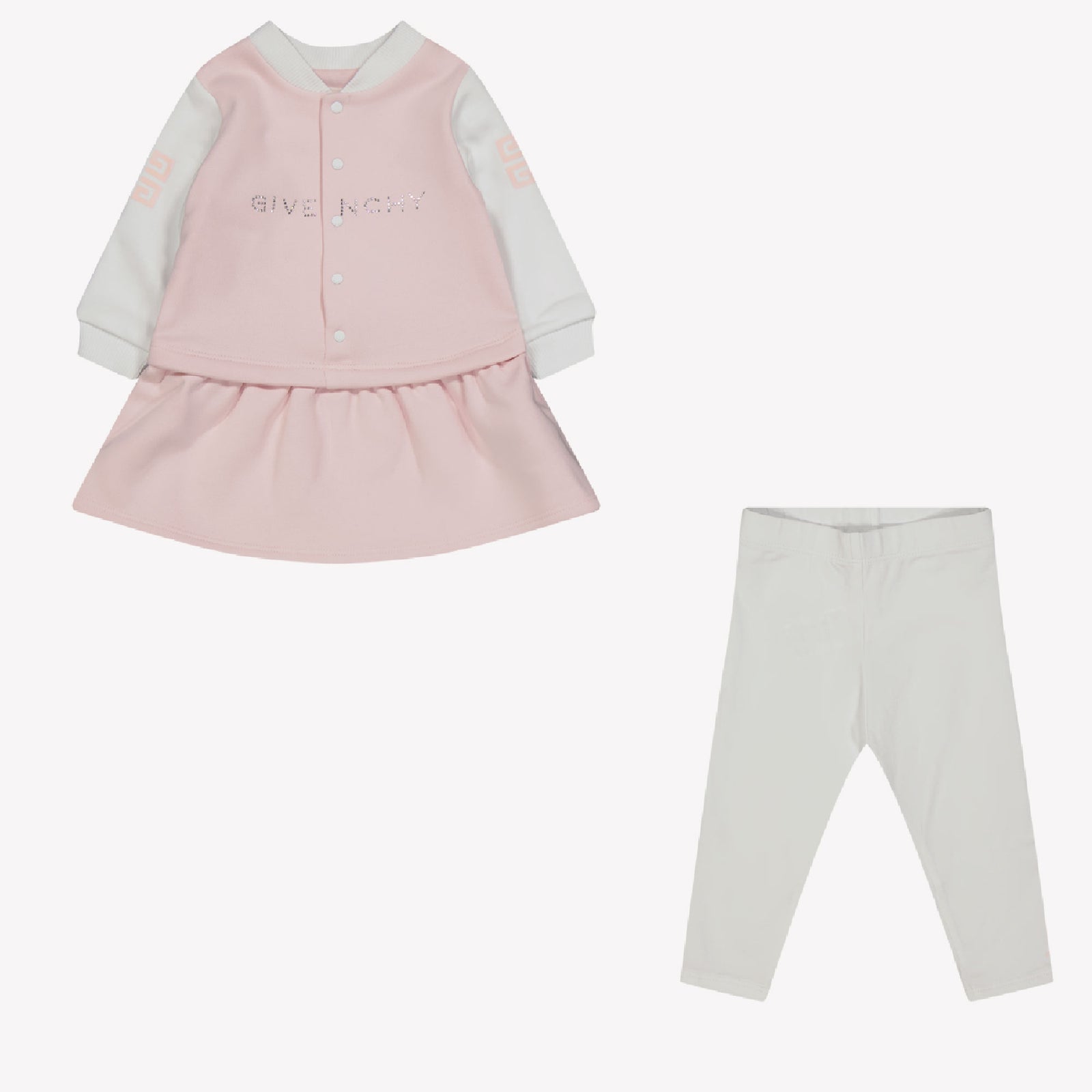 Givenchy Bébé Filles Ensemble Rose Léger