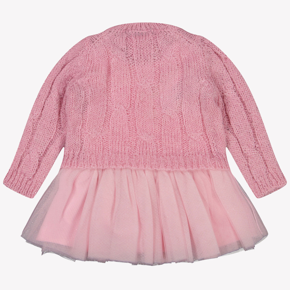 Lapin House Baby Girls Dress Fucsia