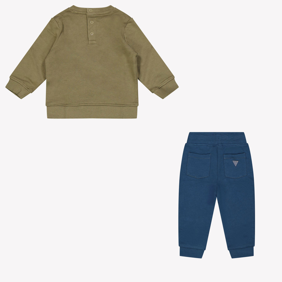 Guess Bambino Ragazzi Abito da jogging Esercito