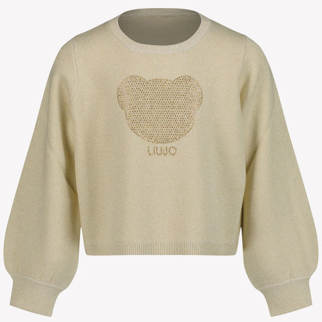 Liu Jo Ragazze Maglione Oro