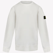 Stone Island Boys sweater White