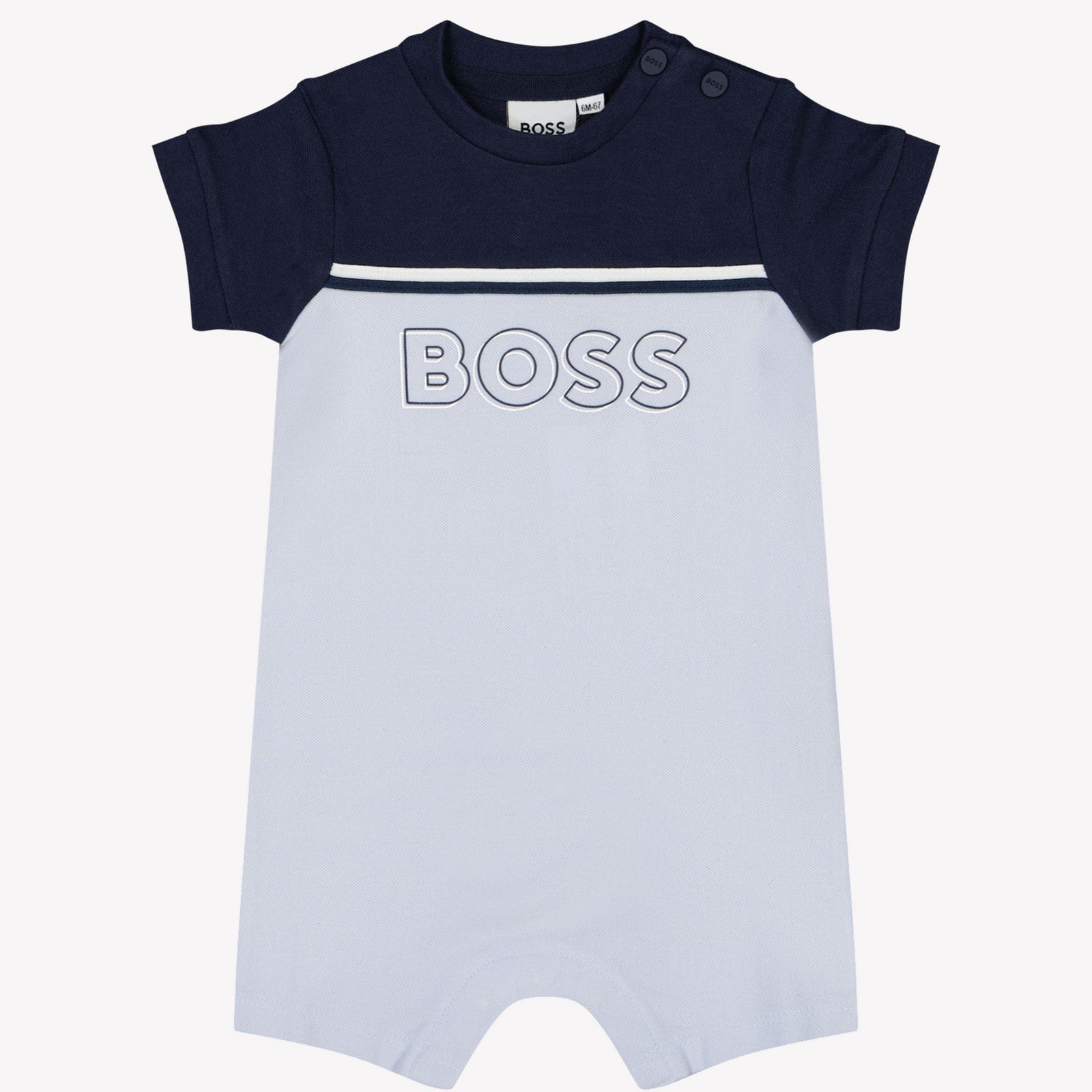 Boss Baby Jongens Boxpakje Licht Blauw 1mnd