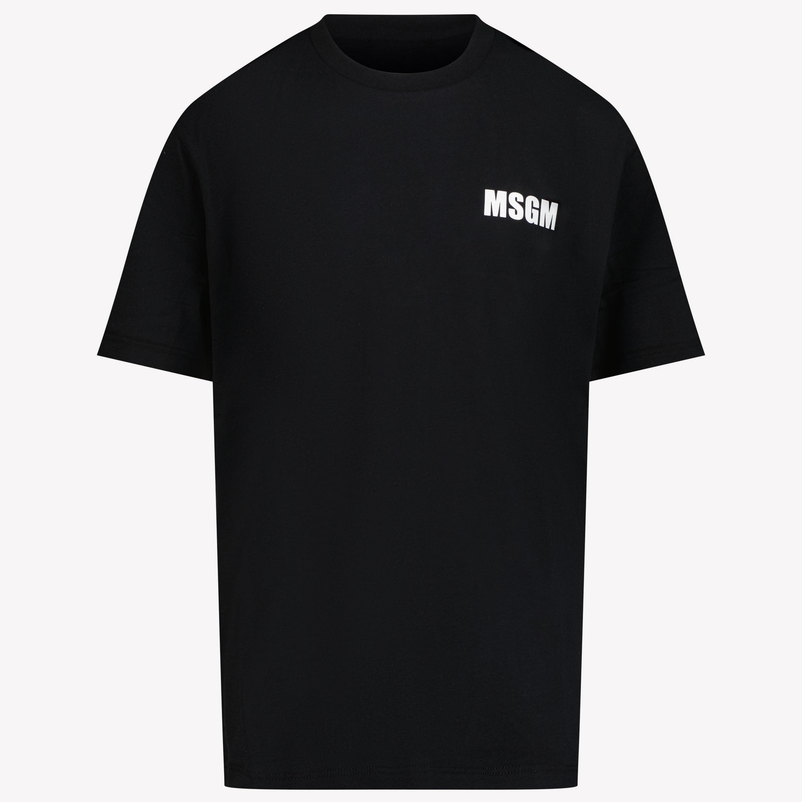 MSGM Unisex Camiseta Negro