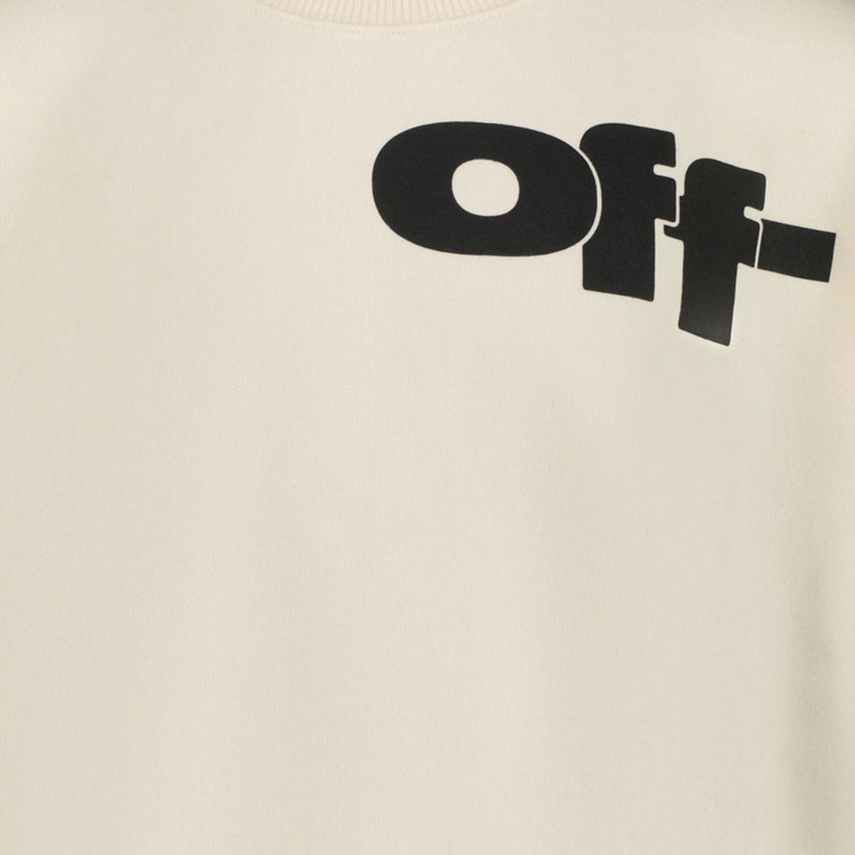 Off-White Ragazzi Maglione Off White