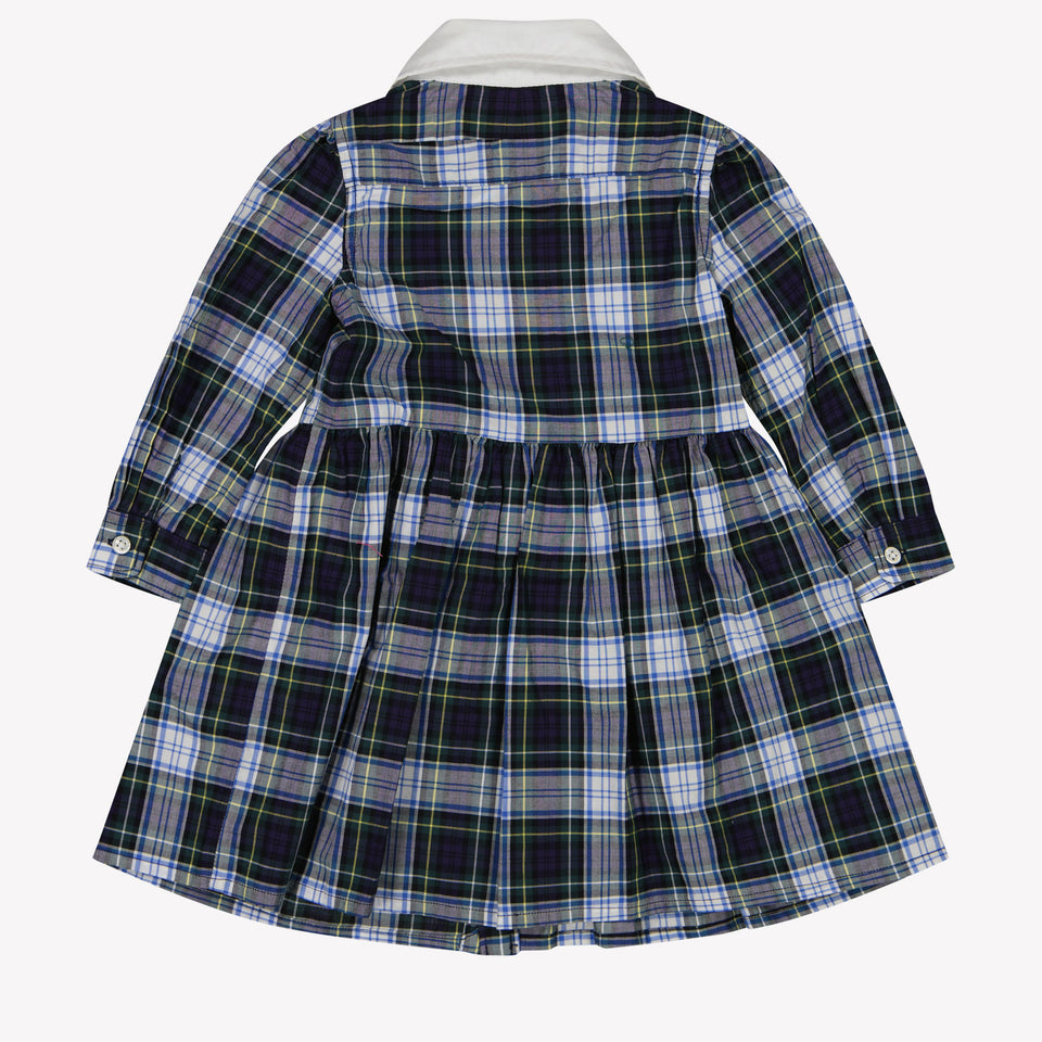 Ralph Lauren Bébé Filles Robe Navy