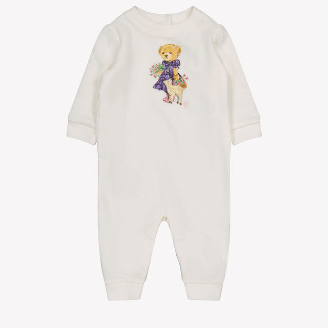 Ralph Lauren Baby Mädchen Boxanzug Weiß