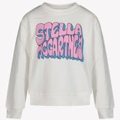 Stella Mccartney Flickor tröja vit