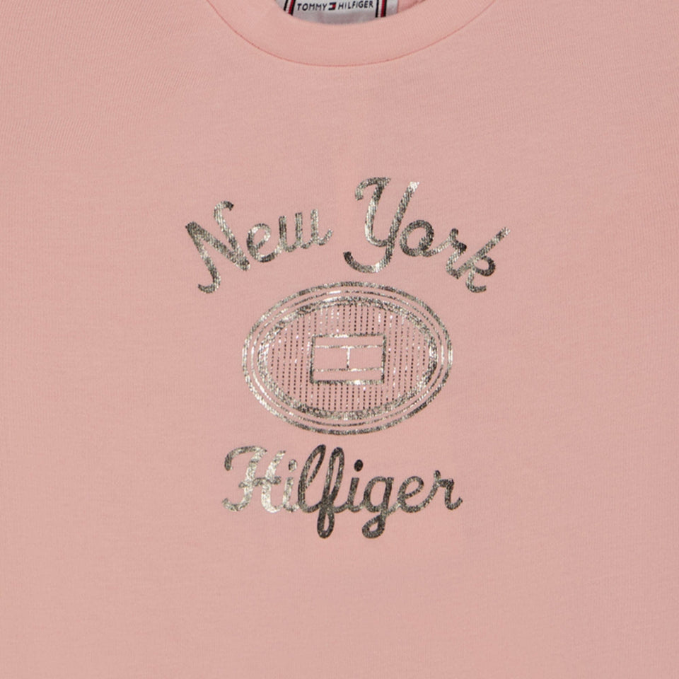 Tommy Hilfiger Baby Meisjes T-shirt Licht Roze