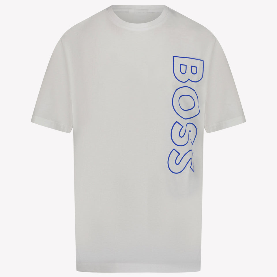 Boss Chicos Camiseta Blanco