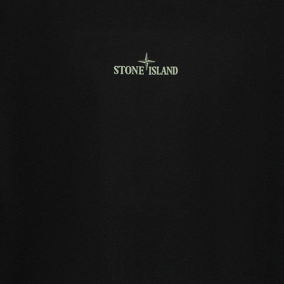 Stone Island Ragazzo Ragazzi Maglione in Nero