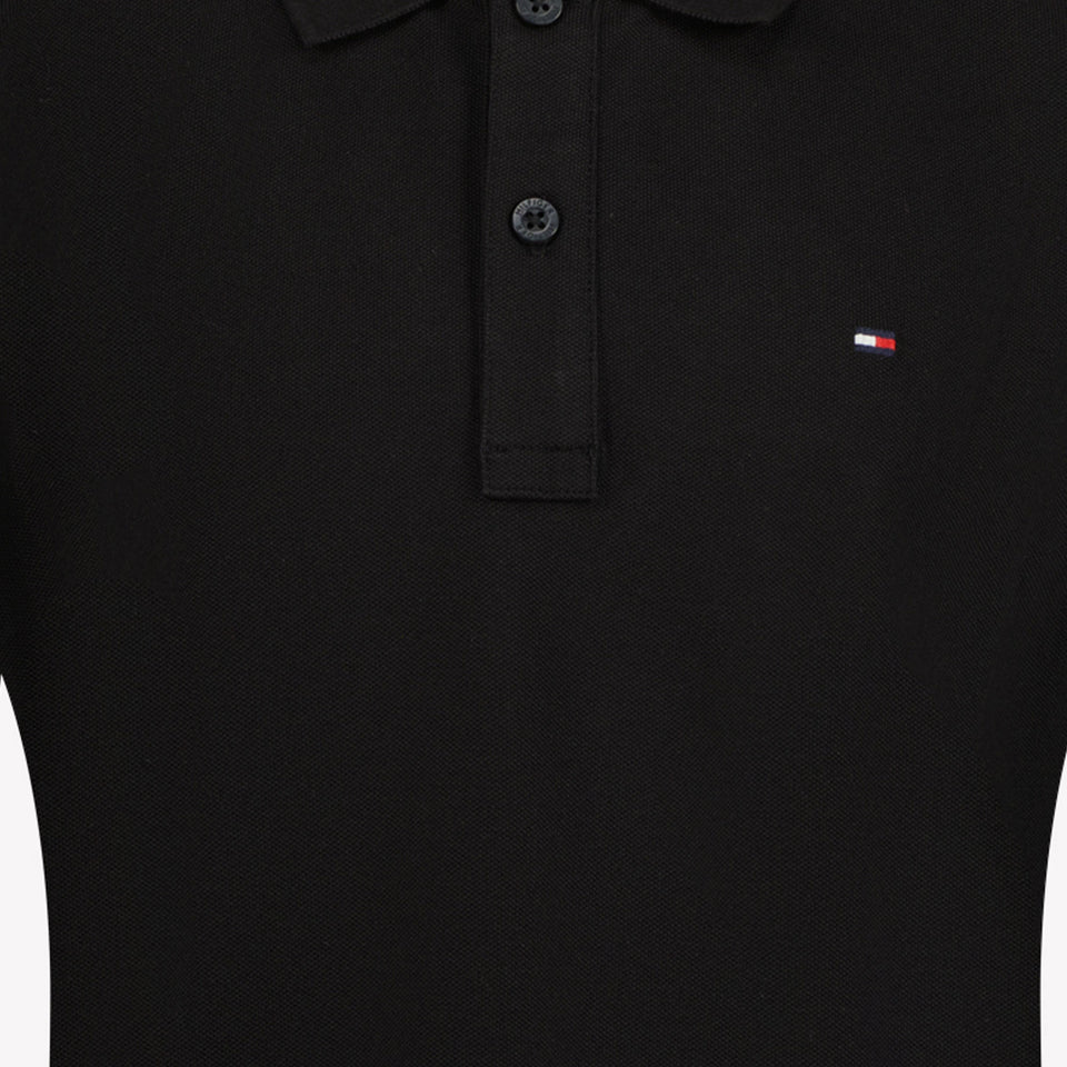 Tommy Hilfiger Garçons Polo Noir