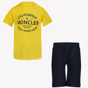 Moncler Kids Boys Set amarillo