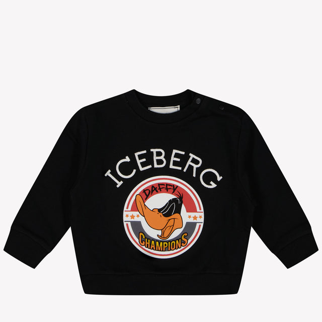 Iceberg Bambino Ragazzi Maglione Nero