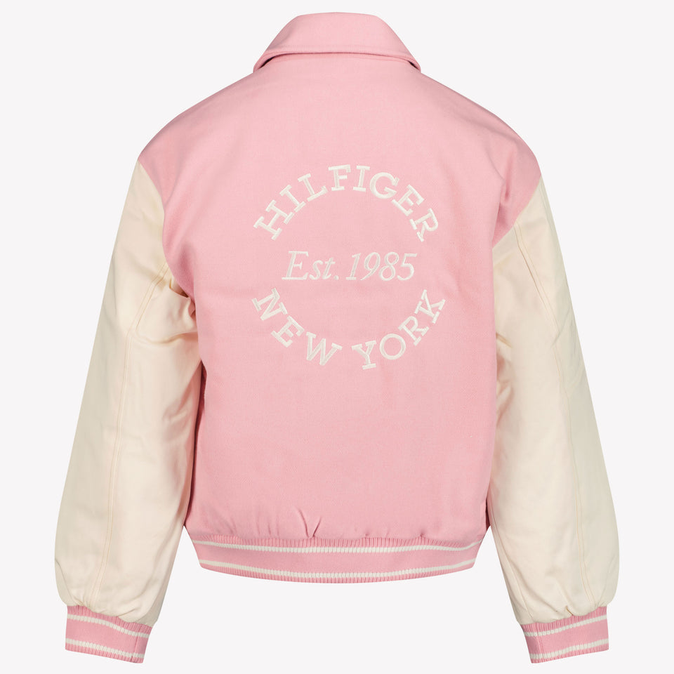 Tommy Hilfiger Enfant Filles Entrelacer Rose