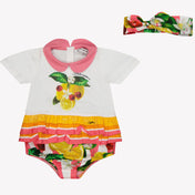 Dolce & Gabbana Baby Girl Box Traje rosa