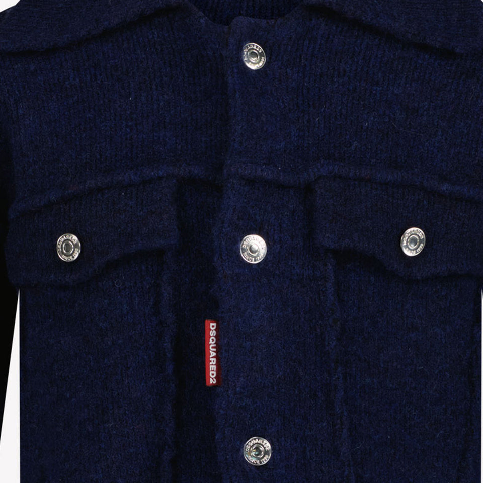 Dsquared2 Garçons Gilet Navy