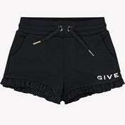 Givenchy Baby Girls shorts pretos