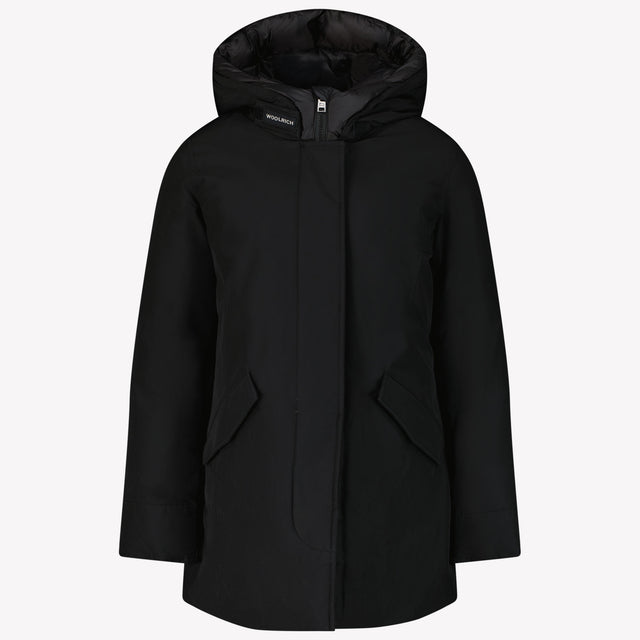 Woolrich Arctic Parka Mädchen Winterjacke Schwarz