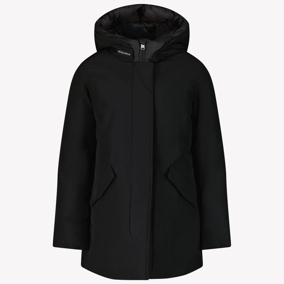 Woolrich Parka artique Filles Veste d'hiver Noir