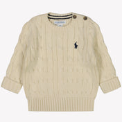 Ralph Lauren Suéter de menino cinza