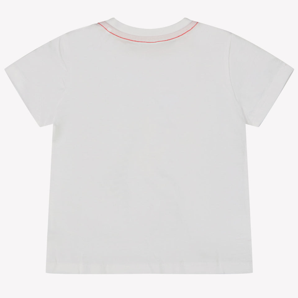 Camiseta de adivinar Baby Boys White