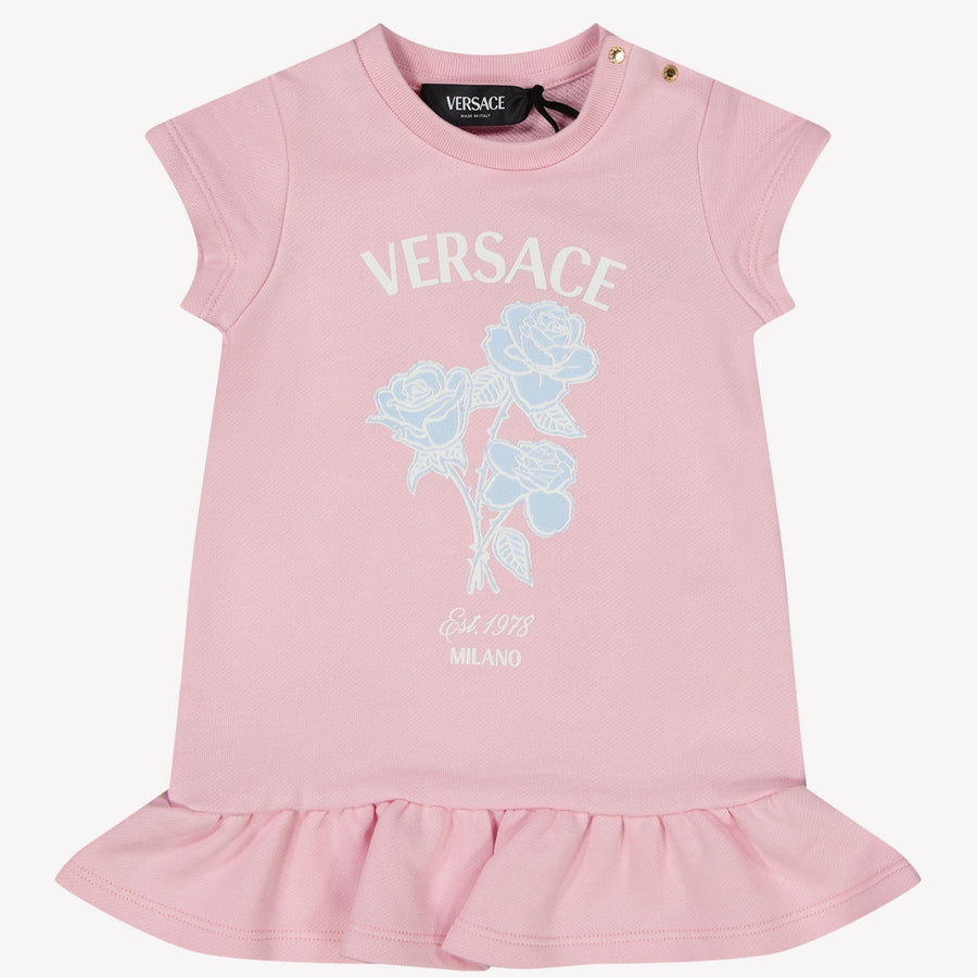 Versace Baby Mädchen Kleid Hellrosa