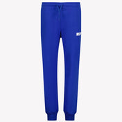 MSGM Unisexe Pantalon Bleu Cobalt