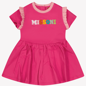Missoni Baby Girls Dress Fuchsia