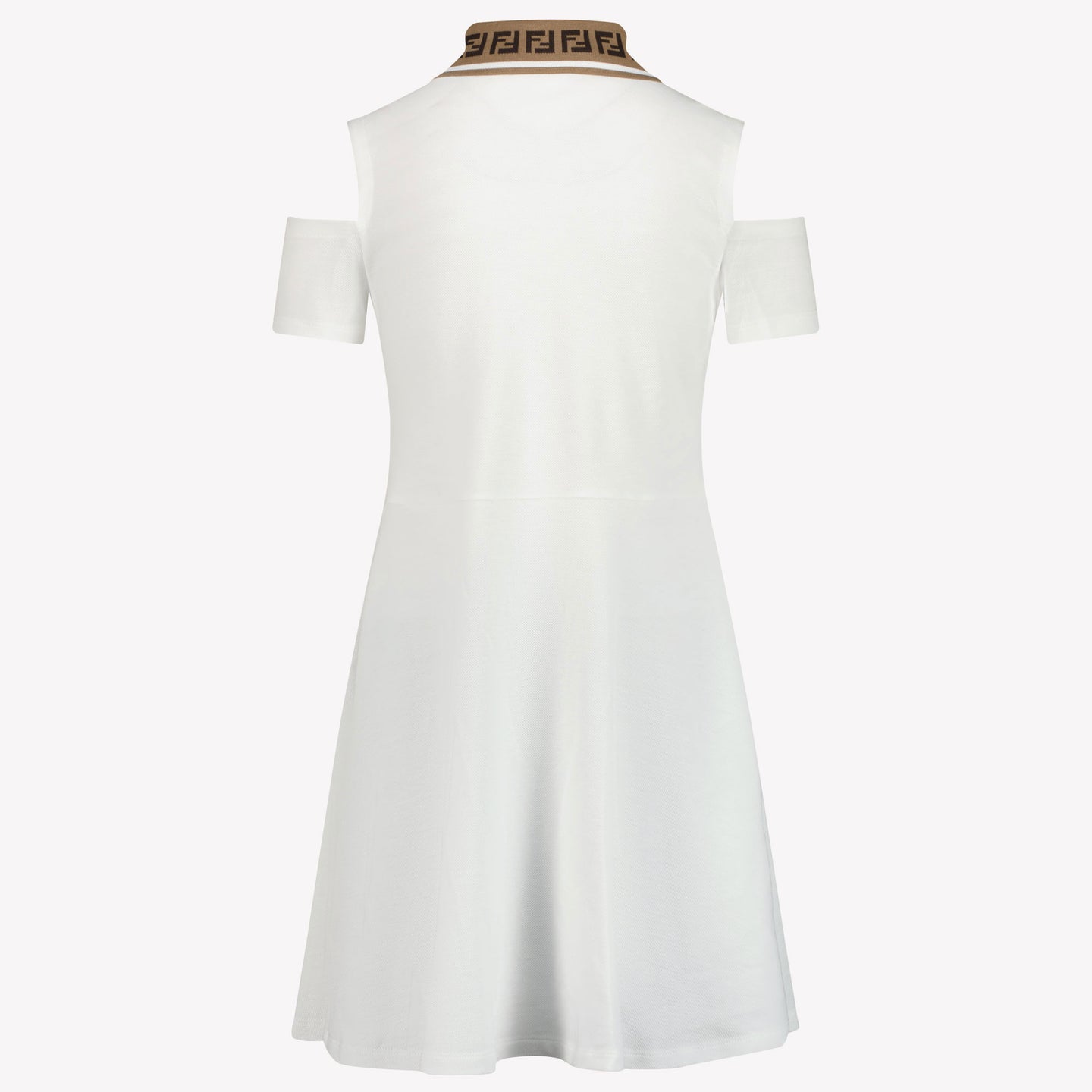 Fendi Enfant Filles Robe Blanc