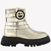 Nubikk Botas de chicas Oro