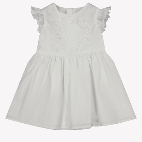 Versace Bambino Ragazze Vestito Bianco