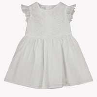 Versace Bébé Filles Robe Blanc