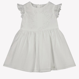 Versace Bébé Filles Robe Blanc