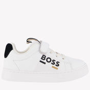 Boss Drenge sneakers hvid