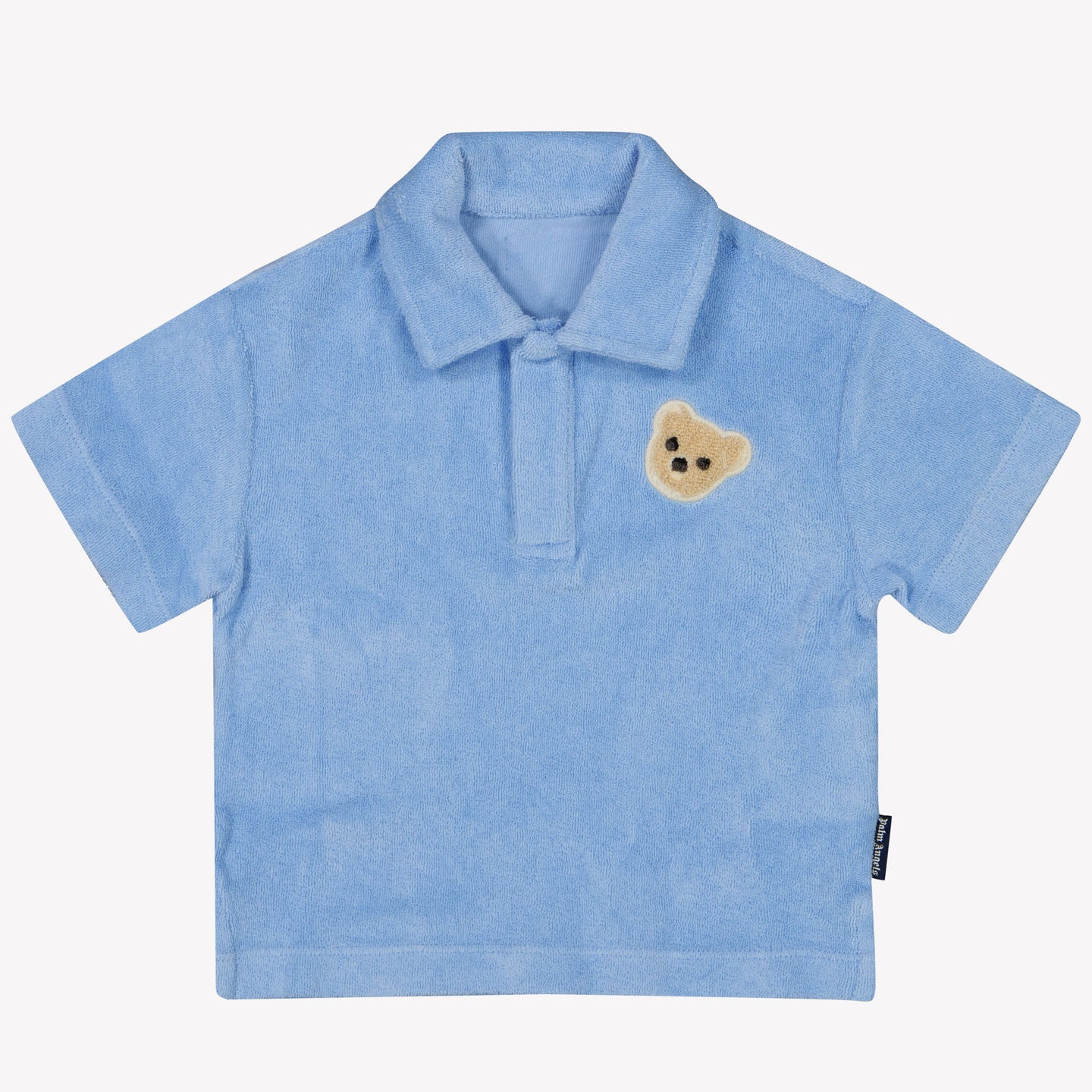 Palm Angels Bébé Garçons Polo Bleu Clair