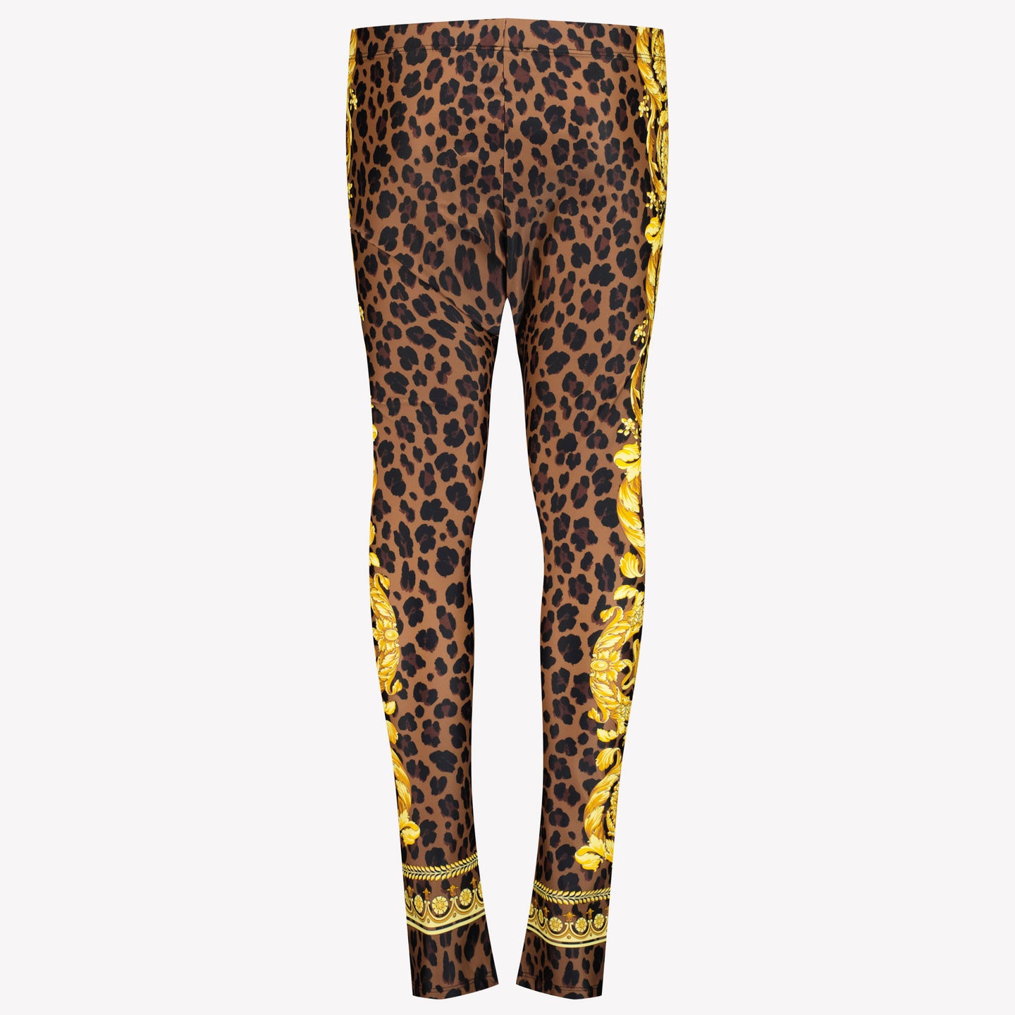 Versace Filles leggings Marron