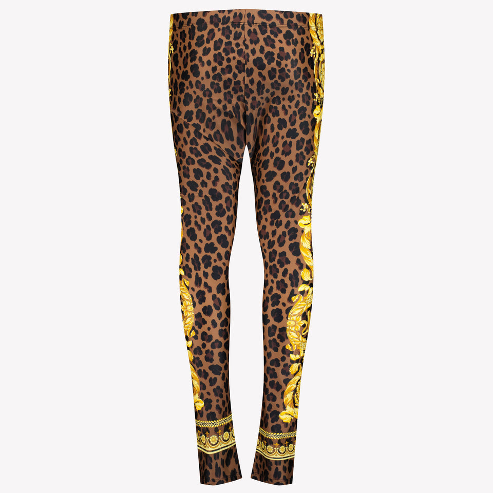 Versace Leggings de chicas marrón