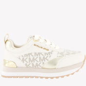 Michael Kors Girls Sneakers Off White