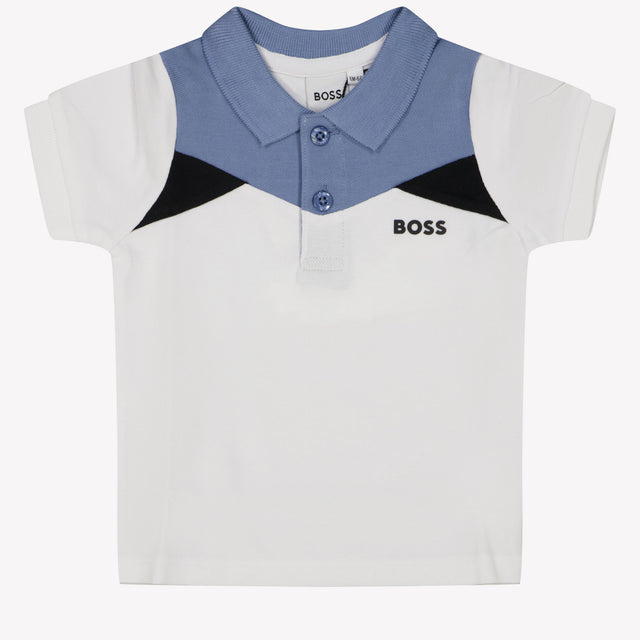 Boss Baby Jungen Polo Weiß